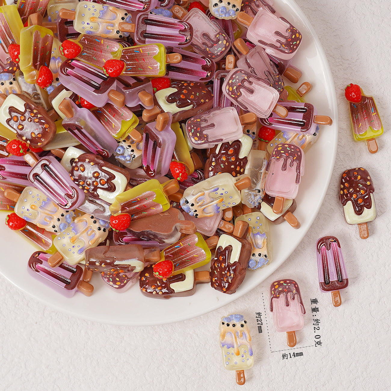 Edible game bread simulation miniature edible game ornament resin DIY jewelry accessories convenience store supermarket materials