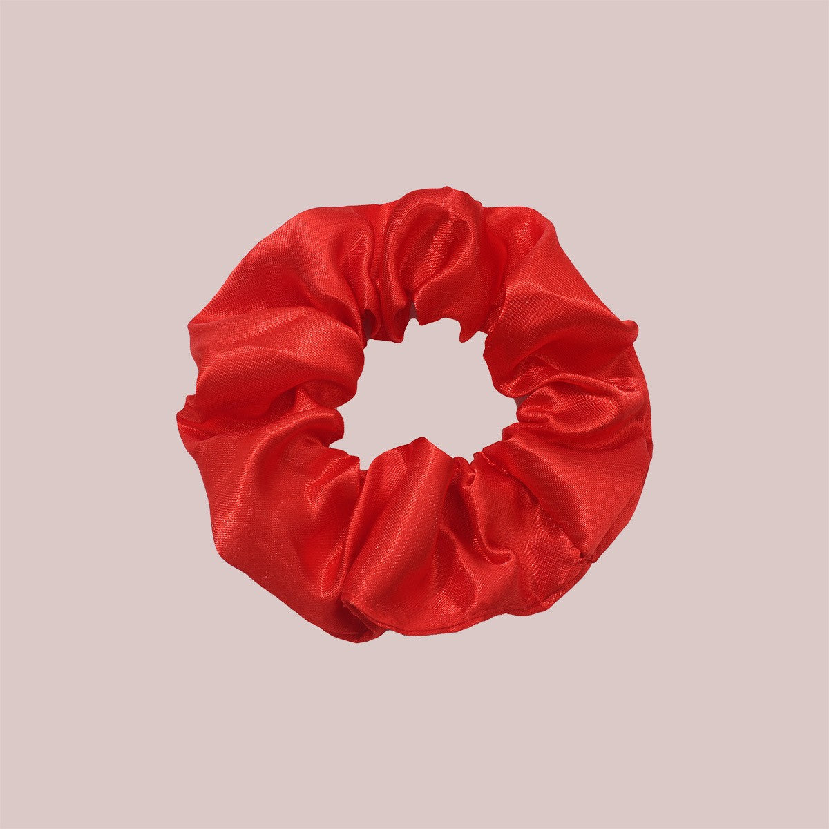 40-Color Satin Fabric Large Intestine Hair Band Hair Tie Headrope Rubber Band Fashion Head Flower Hair Accessories
