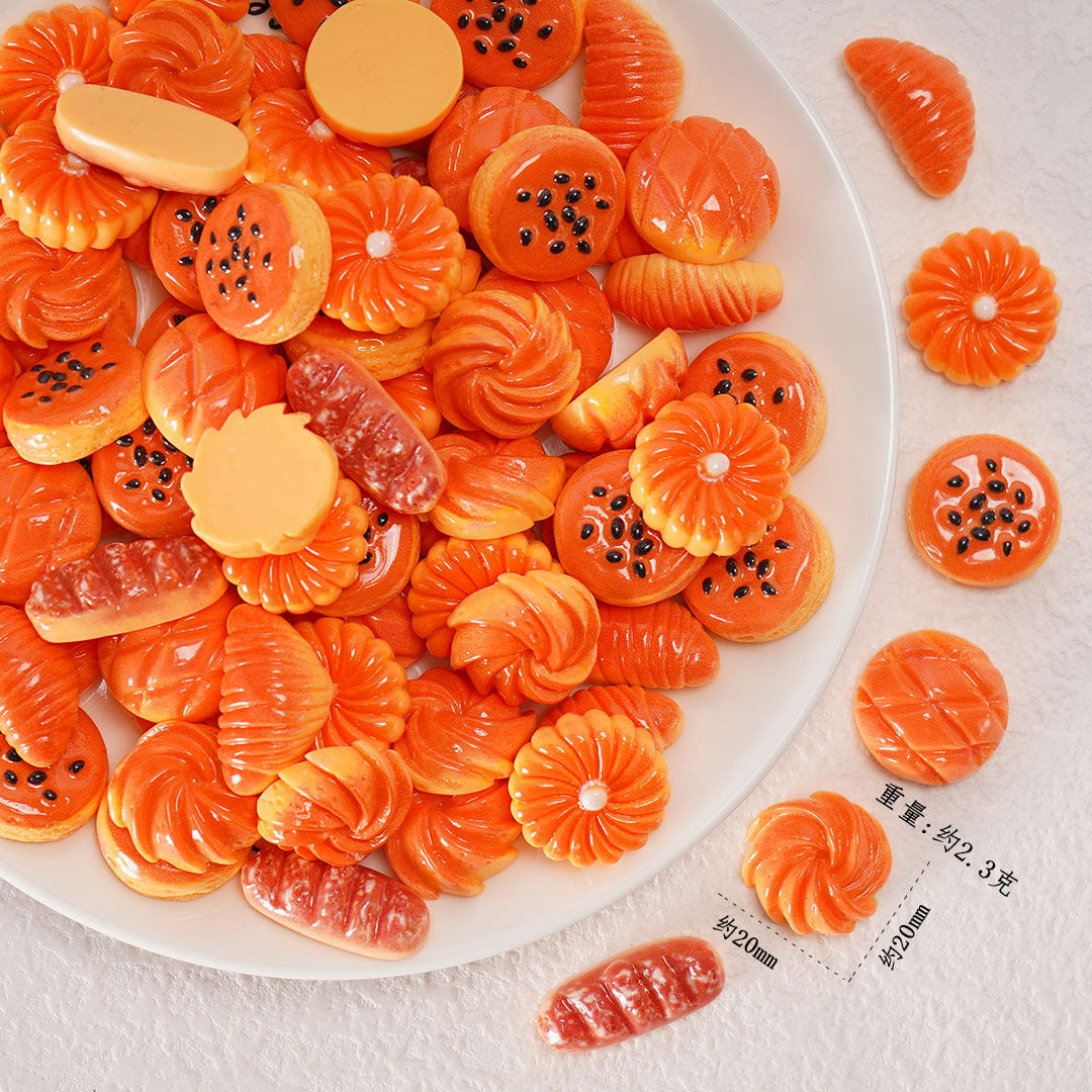 Edible game bread simulation miniature edible game ornament resin DIY jewelry accessories convenience store supermarket materials
