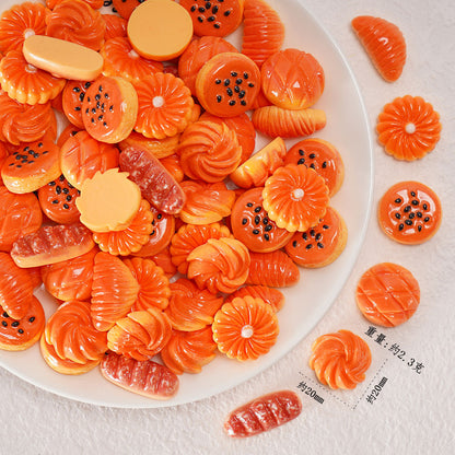 Edible game bread simulation miniature edible game ornament resin DIY jewelry accessories convenience store supermarket materials