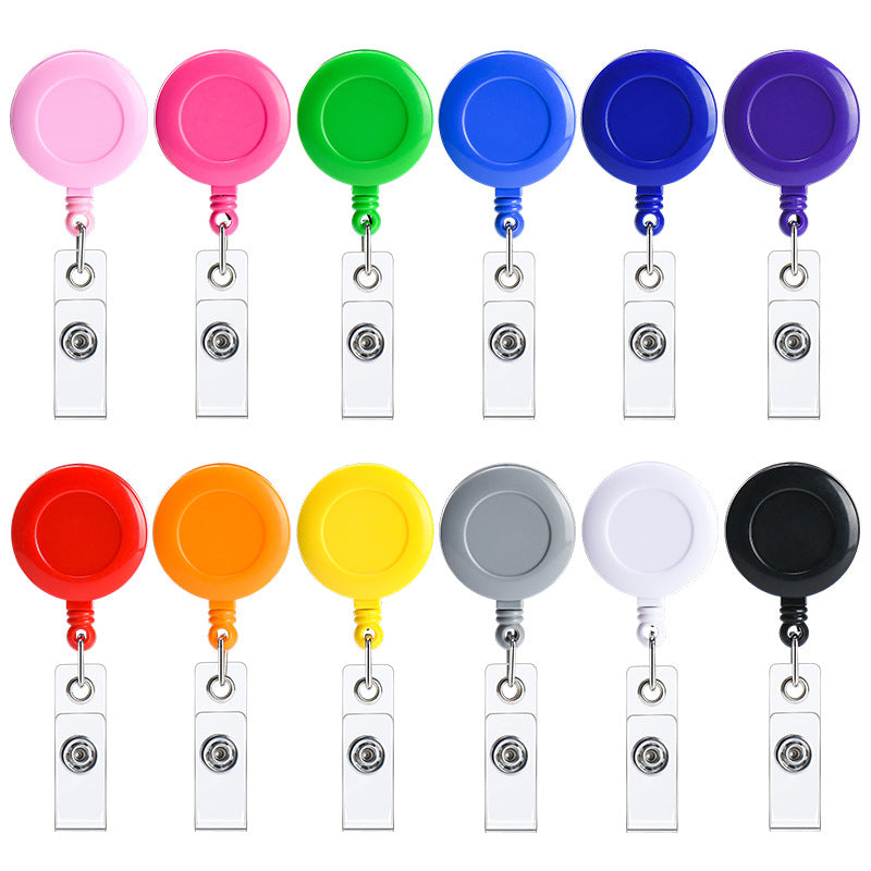 Special Supply for Easy-to-pull Buckle, Chest Card, Portable Badge, Telescopic Buckle, ID Card Sleeve, Lanyard, Easy-to-pull Work Card, Multi-function
