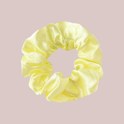 40-Color Satin Fabric Large Intestine Hair Band Hair Tie Headrope Rubber Band Fashion Head Flower Hair Accessories