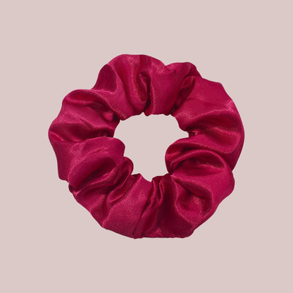40-Color Satin Fabric Large Intestine Hair Band Hair Tie Headrope Rubber Band Fashion Head Flower Hair Accessories