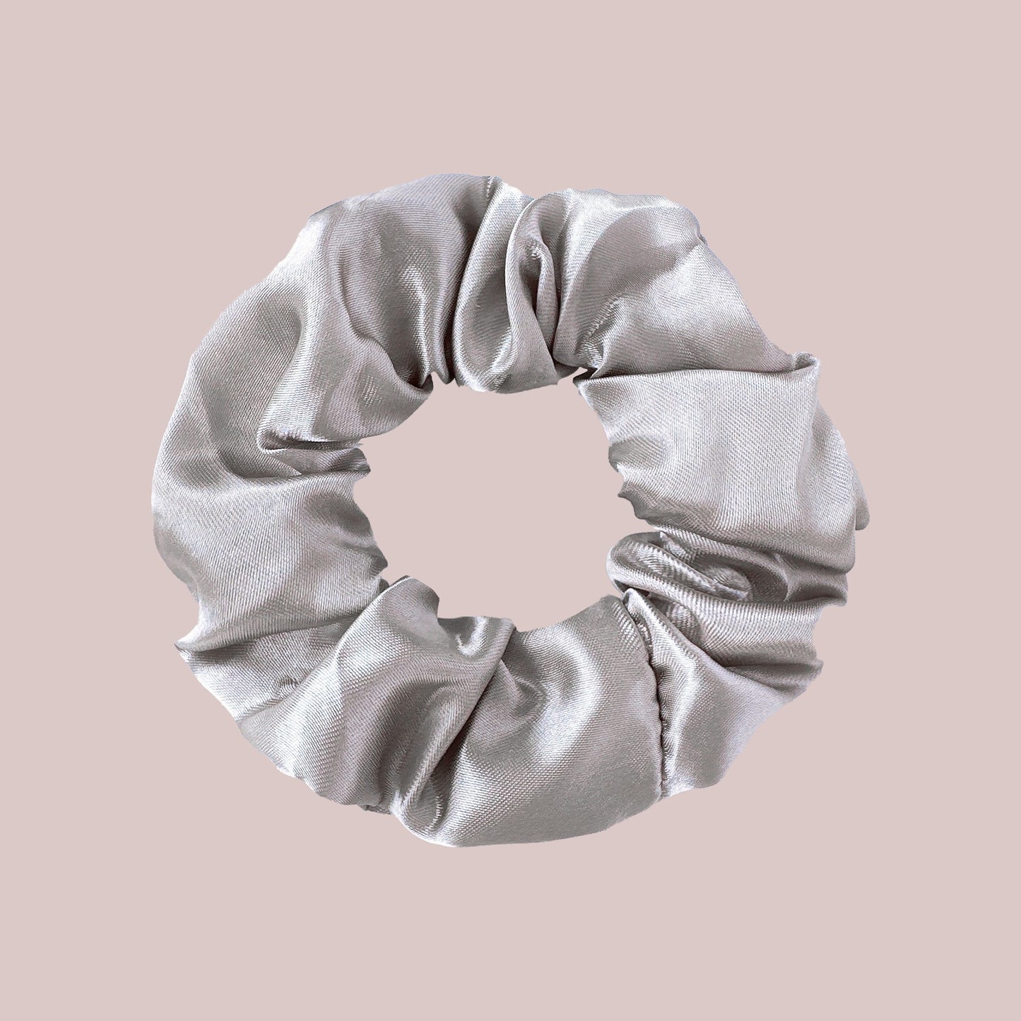 40-Color Satin Fabric Large Intestine Hair Band Hair Tie Headrope Rubber Band Fashion Head Flower Hair Accessories