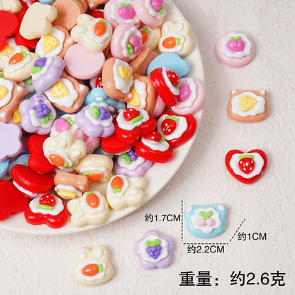 Edible game bread simulation miniature edible game ornament resin DIY jewelry accessories convenience store supermarket materials