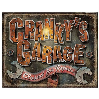 Bathroom Sign Decorative Painting, Home Poster Retro American Tin Painting Washing Room Decorative Painting