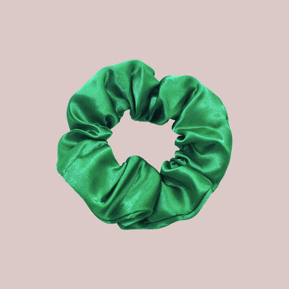 40-Color Satin Fabric Large Intestine Hair Band Hair Tie Headrope Rubber Band Fashion Head Flower Hair Accessories