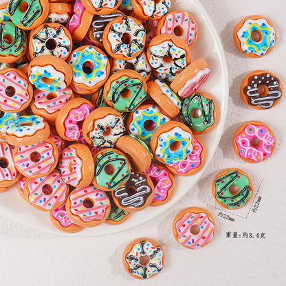 Edible game bread simulation miniature edible game ornament resin DIY jewelry accessories convenience store supermarket materials