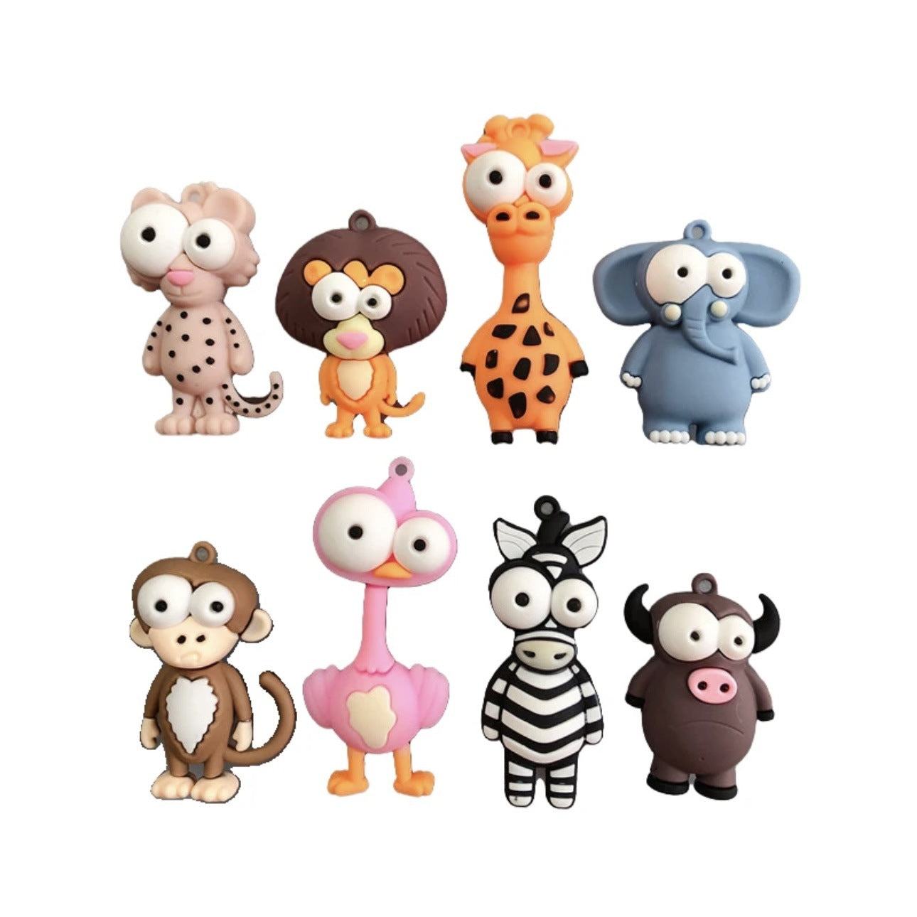 Cartoon Refrigerator Sticker, Personalized Creative Magnetic Attraction 3d Three-dimensional Small Animals, Children's Whiteboard Sticker, Blackboard Sticker Magnetic Attraction