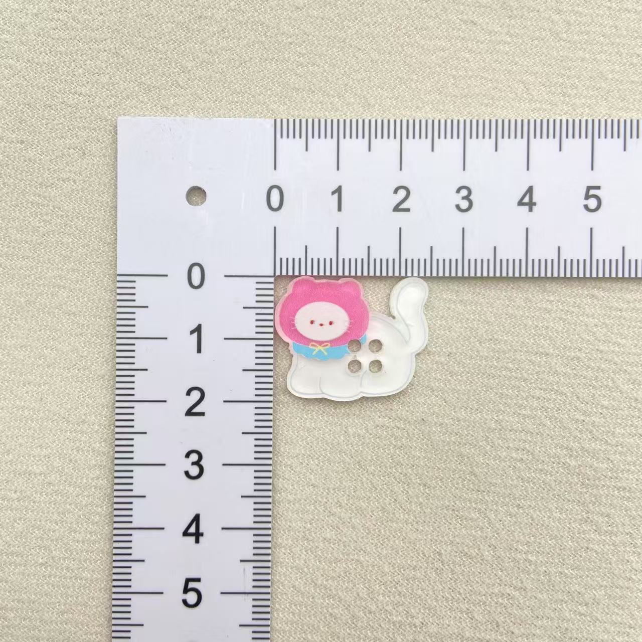 Cute Printed Puppy Button Accessories DIY Sweater Buttons Handmade Clothing Shoes, Hats, Socks Mobile Phone Case Patch
