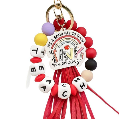 New Hot-selling Silicone Bracelet Bracelet Jewelry Accessories Wrist Keychain Pendant Accessories Wholesale