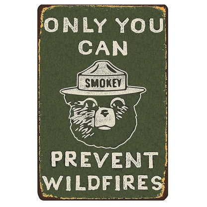 Bathroom Sign Decorative Painting, Home Poster Retro American Tin Painting Washing Room Decorative Painting