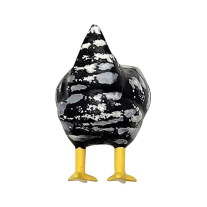 Funny Chicken Butt Magnet Refrigerator Sticker Ornament Design Strong Magnetic Funny Trick Chicken Butt Simulation Decoration