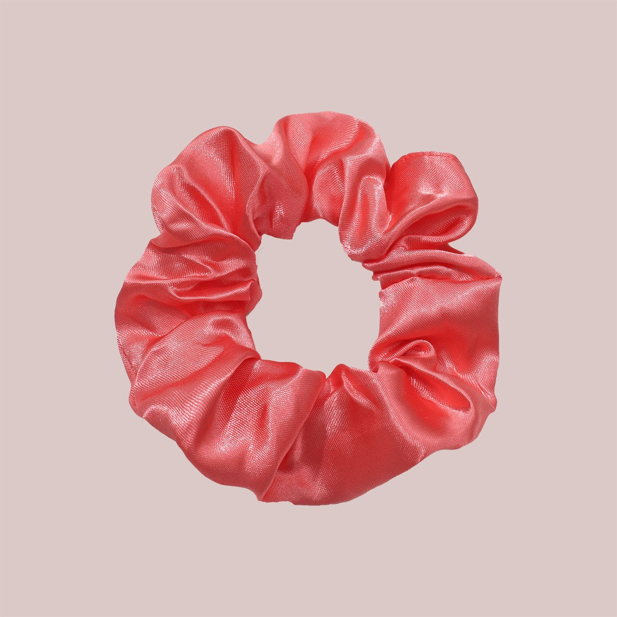 40-Color Satin Fabric Large Intestine Hair Band Hair Tie Headrope Rubber Band Fashion Head Flower Hair Accessories