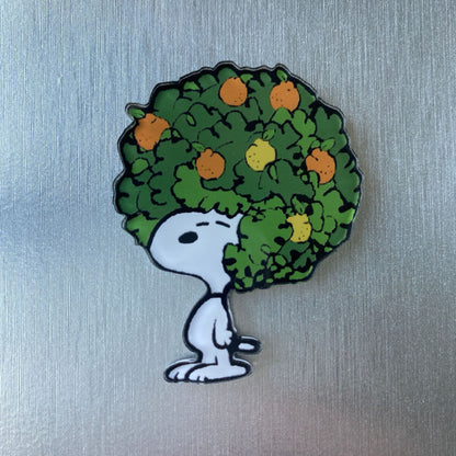 Cartoon refrigerator sticker cute eventful dog peripheral garden series soft magnetic kitchen decoration magnet