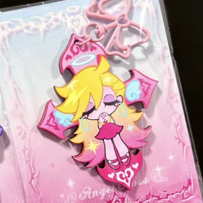 Suspender Angel Peripheral Pandey Stow Towel Doujin Keychain Pendant Suspender Angel Millet Day Valley
