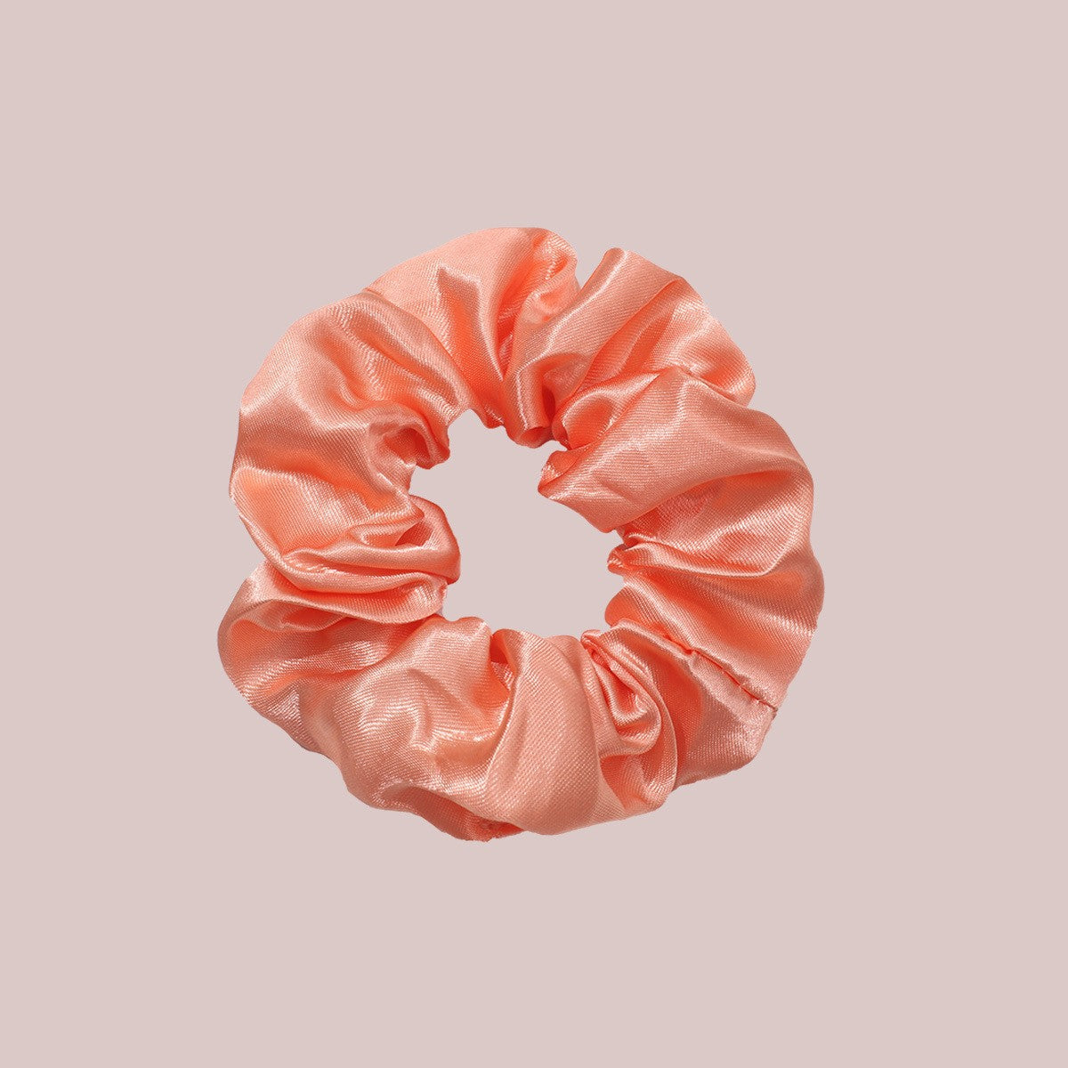 40-Color Satin Fabric Large Intestine Hair Band Hair Tie Headrope Rubber Band Fashion Head Flower Hair Accessories