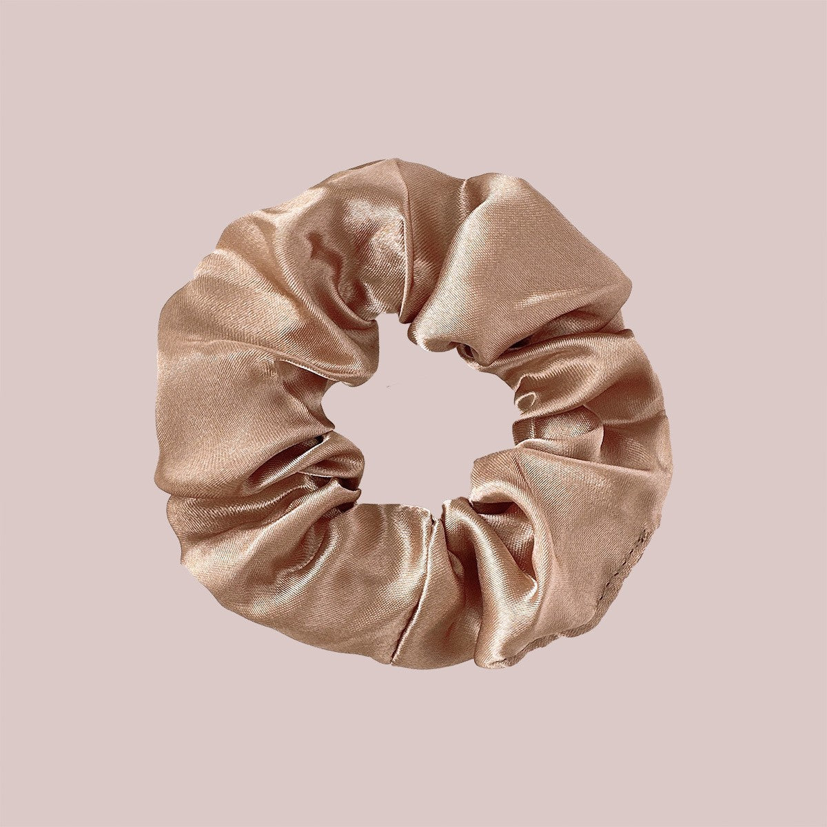 40-Color Satin Fabric Large Intestine Hair Band Hair Tie Headrope Rubber Band Fashion Head Flower Hair Accessories