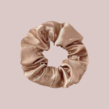 40-Color Satin Fabric Large Intestine Hair Band Hair Tie Headrope Rubber Band Fashion Head Flower Hair Accessories