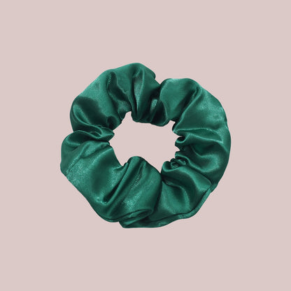 40-Color Satin Fabric Large Intestine Hair Band Hair Tie Headrope Rubber Band Fashion Head Flower Hair Accessories
