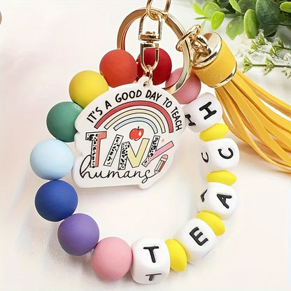 New Hot-selling Silicone Bracelet Bracelet Jewelry Accessories Wrist Keychain Pendant Accessories Wholesale