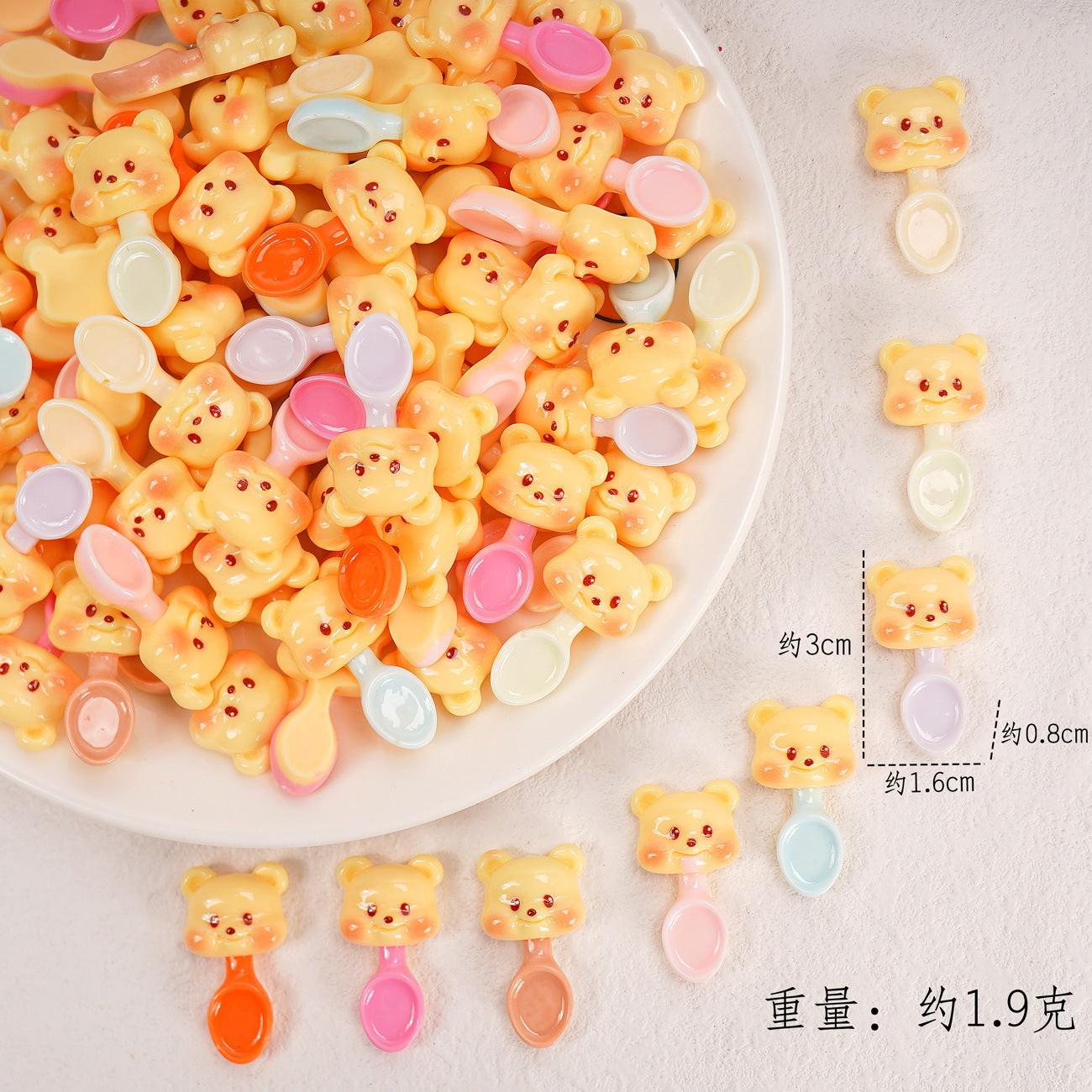 Edible game bread simulation miniature edible game ornament resin DIY jewelry accessories convenience store supermarket materials
