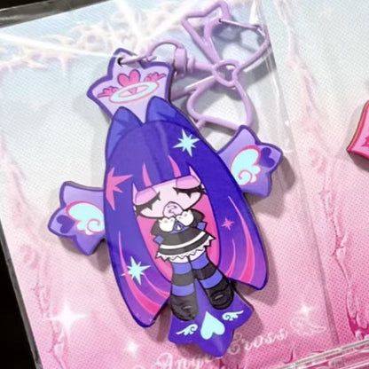 Suspender Angel Peripheral Pandey Stow Towel Doujin Keychain Pendant Suspender Angel Millet Day Valley