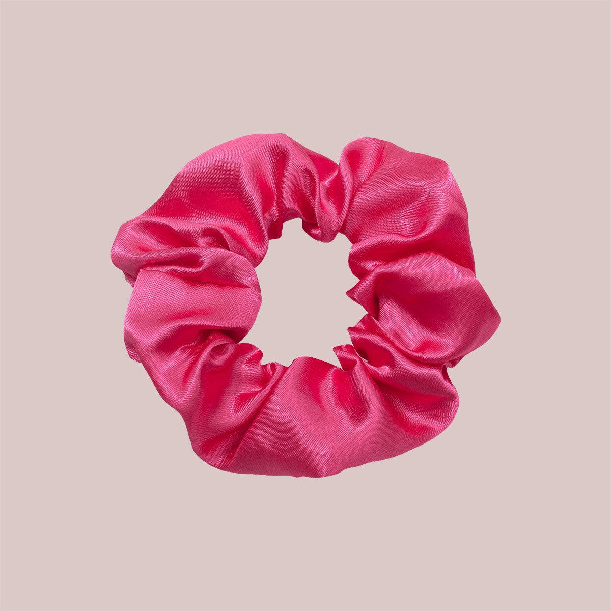 40-Color Satin Fabric Large Intestine Hair Band Hair Tie Headrope Rubber Band Fashion Head Flower Hair Accessories