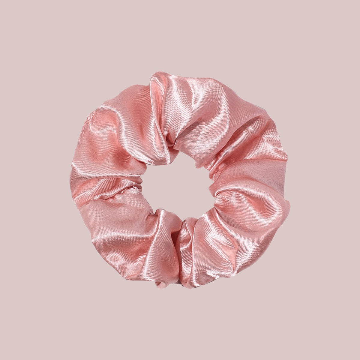 40-Color Satin Fabric Large Intestine Hair Band Hair Tie Headrope Rubber Band Fashion Head Flower Hair Accessories