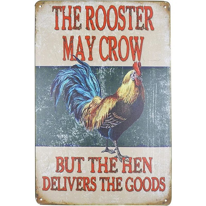 Bathroom Sign Decorative Painting, Home Poster Retro American Tin Painting Washing Room Decorative Painting