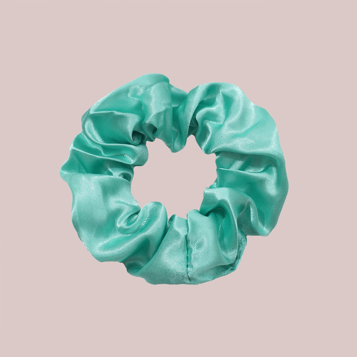 40-Color Satin Fabric Large Intestine Hair Band Hair Tie Headrope Rubber Band Fashion Head Flower Hair Accessories