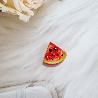 Simulated summer fruit slices DIY cream glue hairpin headband keychain shoe water cup resin accessories material