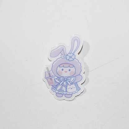 Student accessories acrylic brooch, creative cute cartoon brooch, personalized bag clothing accessories badge wholesale