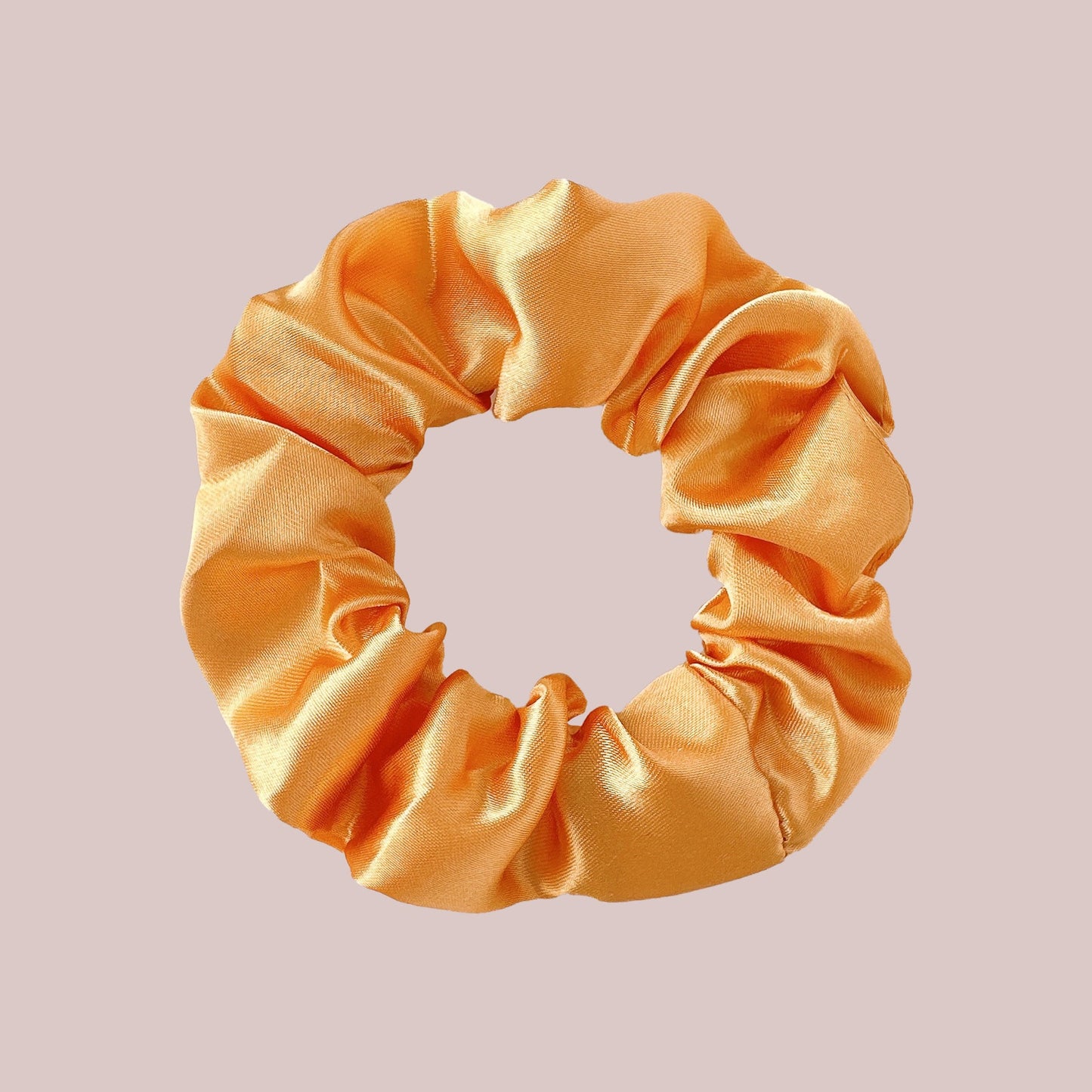 40-Color Satin Fabric Large Intestine Hair Band Hair Tie Headrope Rubber Band Fashion Head Flower Hair Accessories