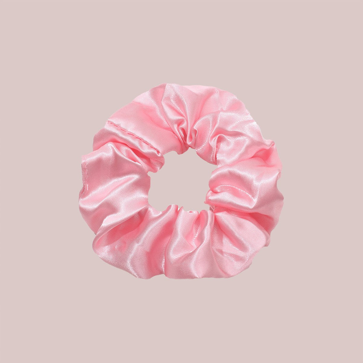 40-Color Satin Fabric Large Intestine Hair Band Hair Tie Headrope Rubber Band Fashion Head Flower Hair Accessories