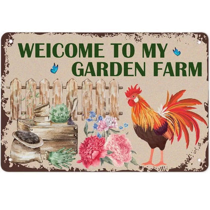 Bathroom Sign Decorative Painting, Home Poster Retro American Tin Painting Washing Room Decorative Painting