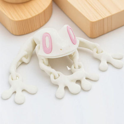 Black Technology 3D Printing Magnetic Frog Refrigerator Sticker Joint Movable Ornament Luminous Dragon Toy