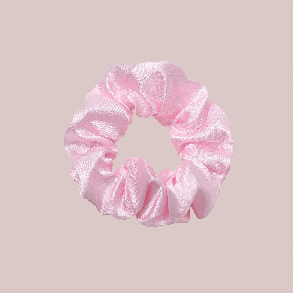40-Color Satin Fabric Large Intestine Hair Band Hair Tie Headrope Rubber Band Fashion Head Flower Hair Accessories