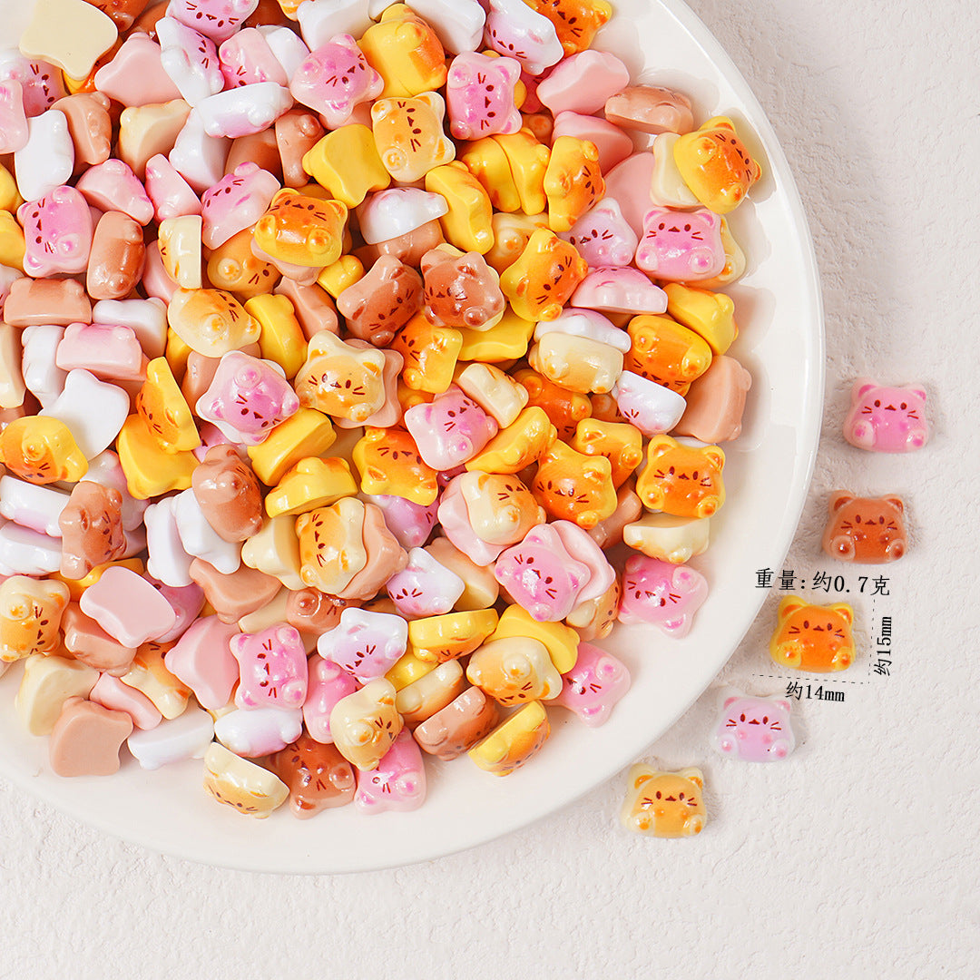 Edible game bread simulation miniature edible game ornament resin DIY jewelry accessories convenience store supermarket materials