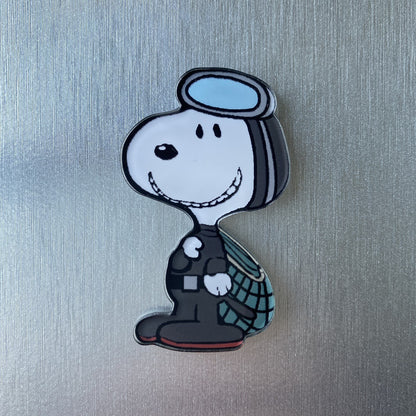 Cartoon refrigerator sticker cute eventful dog peripheral garden series soft magnetic kitchen decoration magnet
