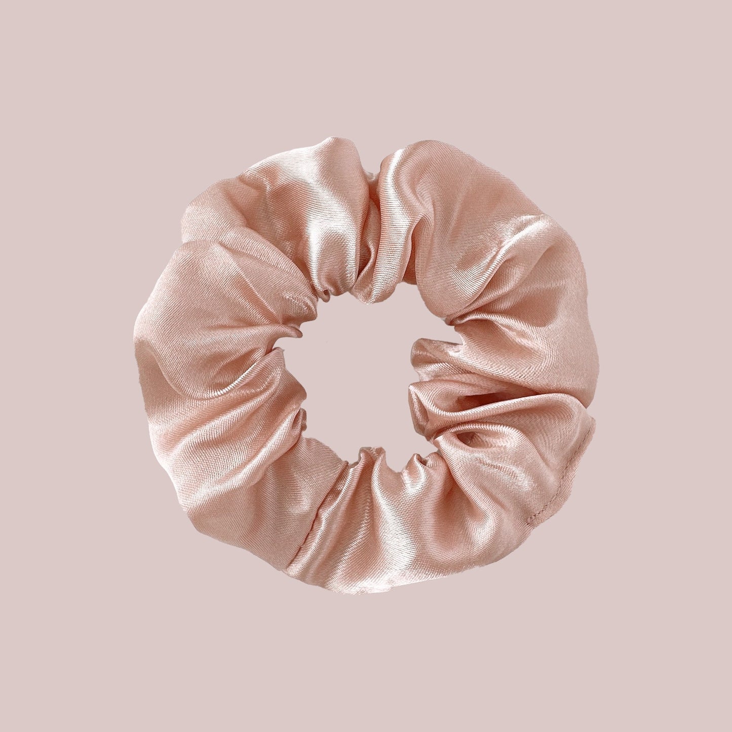40-Color Satin Fabric Large Intestine Hair Band Hair Tie Headrope Rubber Band Fashion Head Flower Hair Accessories