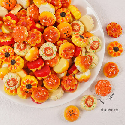 Edible game bread simulation miniature edible game ornament resin DIY jewelry accessories convenience store supermarket materials