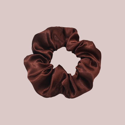 40-Color Satin Fabric Large Intestine Hair Band Hair Tie Headrope Rubber Band Fashion Head Flower Hair Accessories