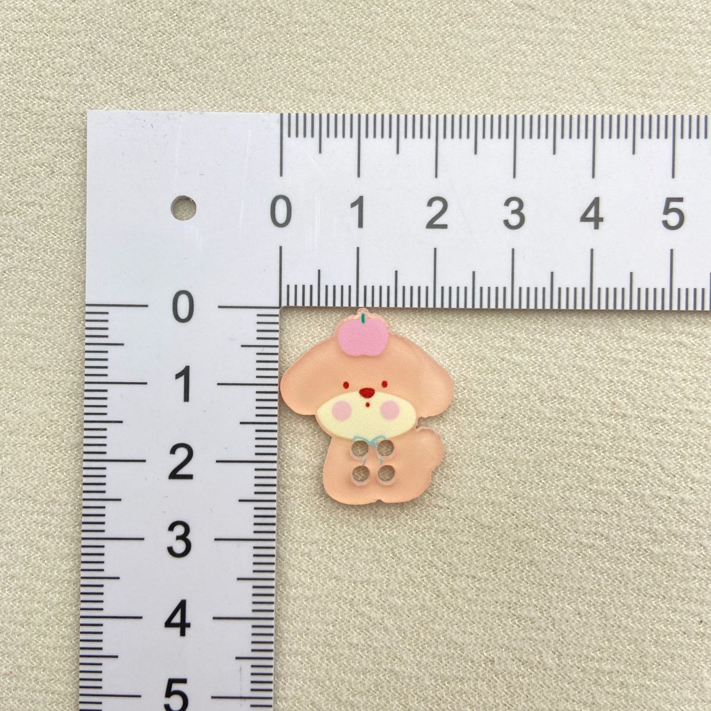 Cute Printed Puppy Button Accessories DIY Sweater Buttons Handmade Clothing Shoes, Hats, Socks Mobile Phone Case Patch