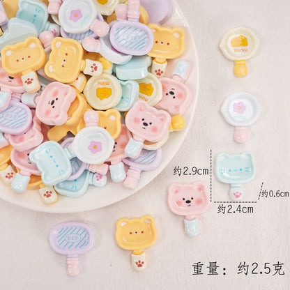 Edible game bread simulation miniature edible game ornament resin DIY jewelry accessories convenience store supermarket materials