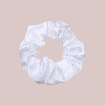 40-Color Satin Fabric Large Intestine Hair Band Hair Tie Headrope Rubber Band Fashion Head Flower Hair Accessories