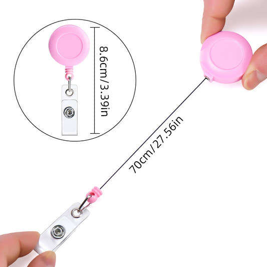 Special Supply for Easy-to-pull Buckle, Chest Card, Portable Badge, Telescopic Buckle, ID Card Sleeve, Lanyard, Easy-to-pull Work Card, Multi-function