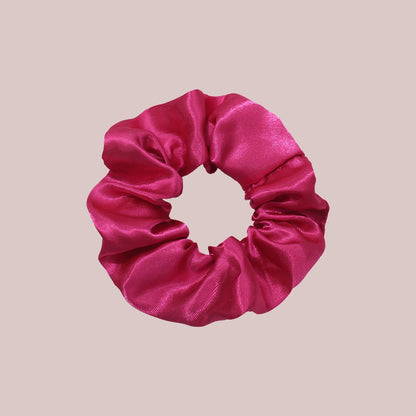 40-Color Satin Fabric Large Intestine Hair Band Hair Tie Headrope Rubber Band Fashion Head Flower Hair Accessories