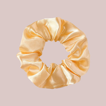 40-Color Satin Fabric Large Intestine Hair Band Hair Tie Headrope Rubber Band Fashion Head Flower Hair Accessories