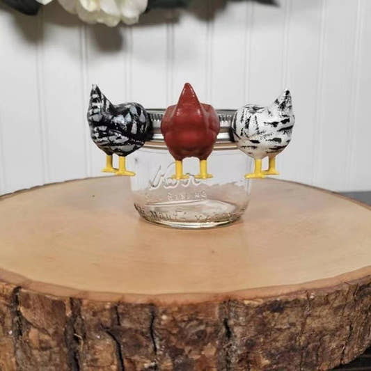 Funny Chicken Butt Magnet Refrigerator Sticker Ornament Design Strong Magnetic Funny Trick Chicken Butt Simulation Decoration